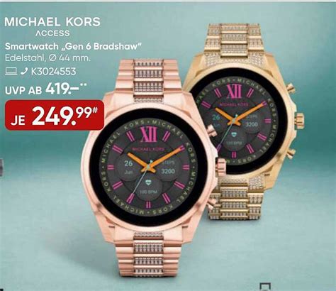 kaufhof michael kors uhr|MICHAEL KORS GEN 6 BRADSHAW Damen .